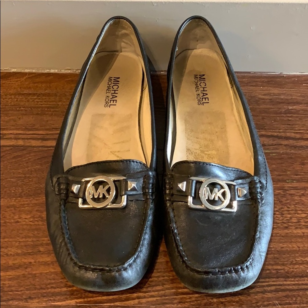 Michael Kors leather loafers
